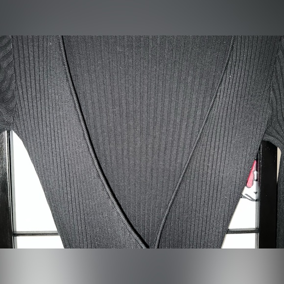 Rampage Long Wrap Sweater - Picture 3 of 5